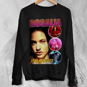 Rosalia Bootleg Spanish Pop Flamenco Latin Star Tour Music Sweatshirt 91